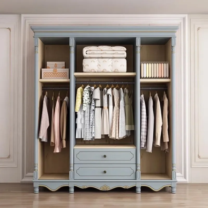 d*-Nordic Minimalist Wardrobe Cube Door Drawers Walk In Wooden Wardrobe Partitions Organizer Guarda Lounge Suite Furniture./