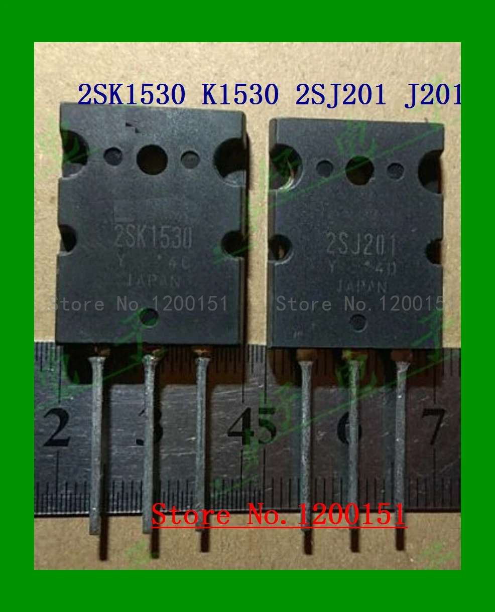 (2SK1530 K1530 2SJ201 J201)(NEP250 NEN250)(2SK389 2SJ109)(2SD588 2SB618) Matching tube