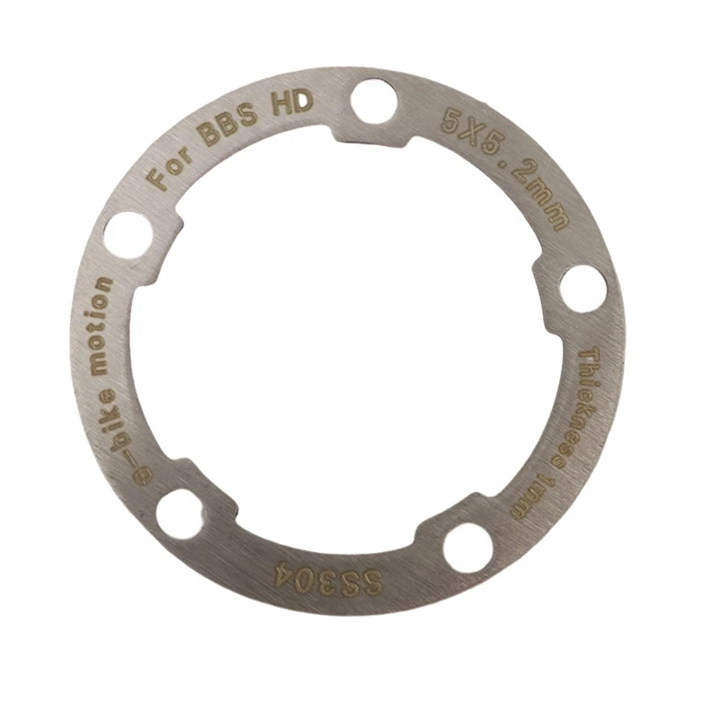 Electric Bicycle Chainring Washer For BAFANG BBSHD Chain Ring Offset Correction Spacer Gasket Ebike Accessories