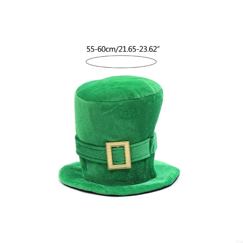 COSTUMENTO GIORNO 77 COSTRO ST PATRICKS GIORNO ACCESSI GREEN TOP PER DONNE