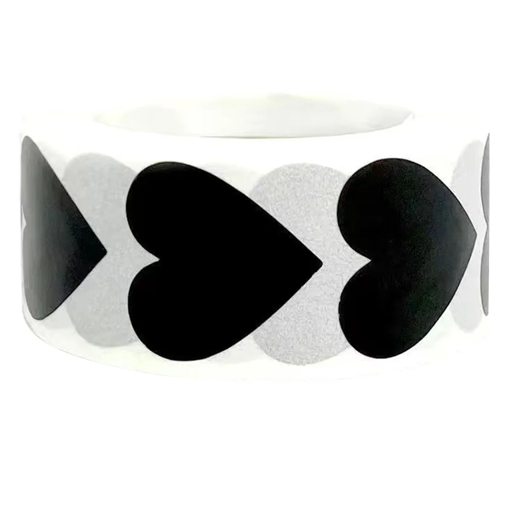 

Black Love Sticker Envelope Seals for Wedding Invitations Decorate Paper Decorative Stickers