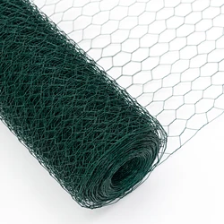 1.1x48m For Garden Mesh Chicken Wire Lightweight Galvanized Netting Accessories