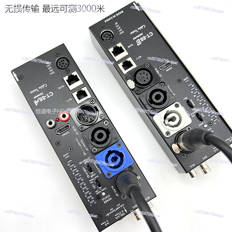 

HDMI Automatic Audio, XLR Signal Tester, CT-88 Separate Multi-function Cable Tester, Can Measure 16 Kinds