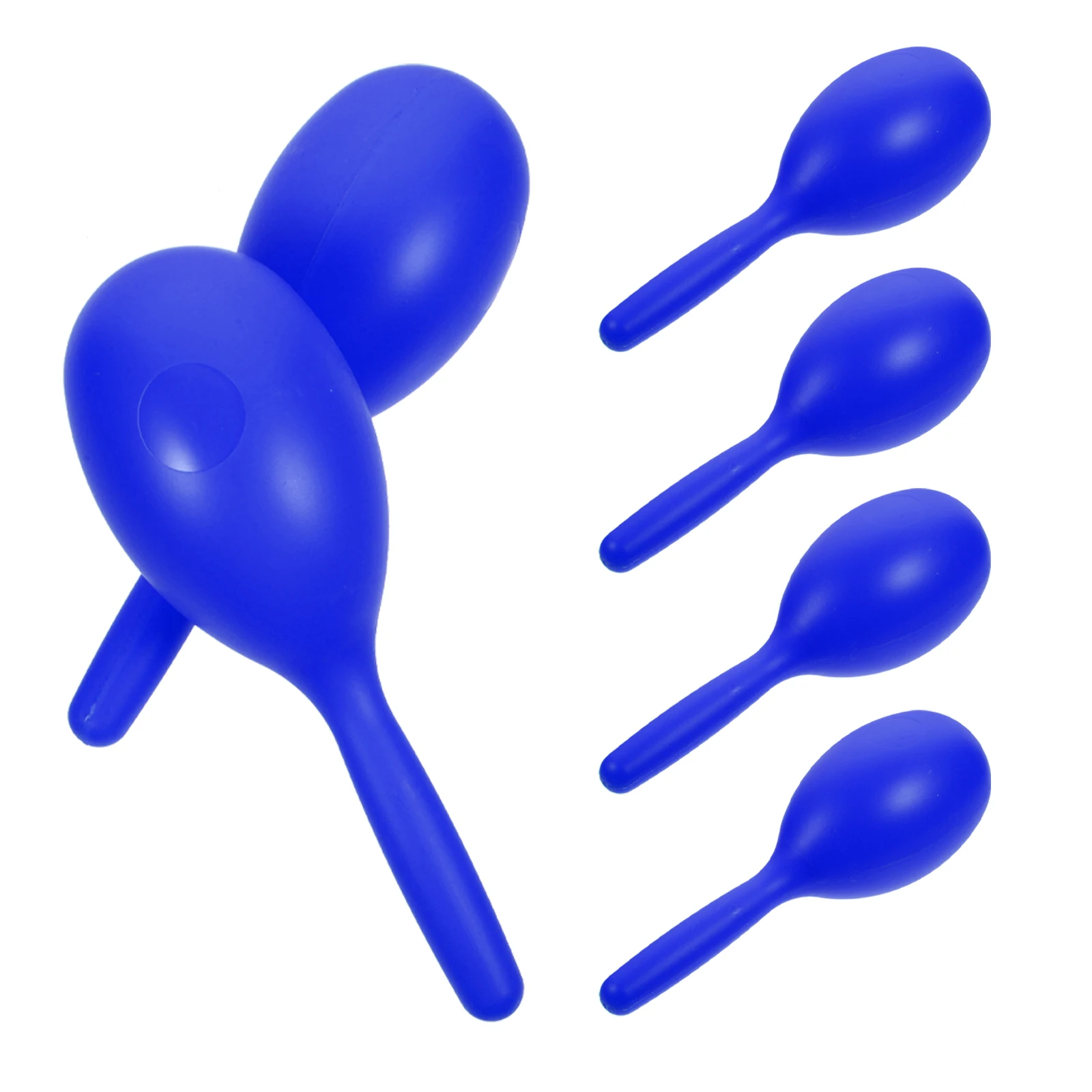 Instruments de musique pour enfants, 6 pièces, Maracas de sable en plastique, jouets pour bébés, rythme, sens auditif pour enfants en bas âge