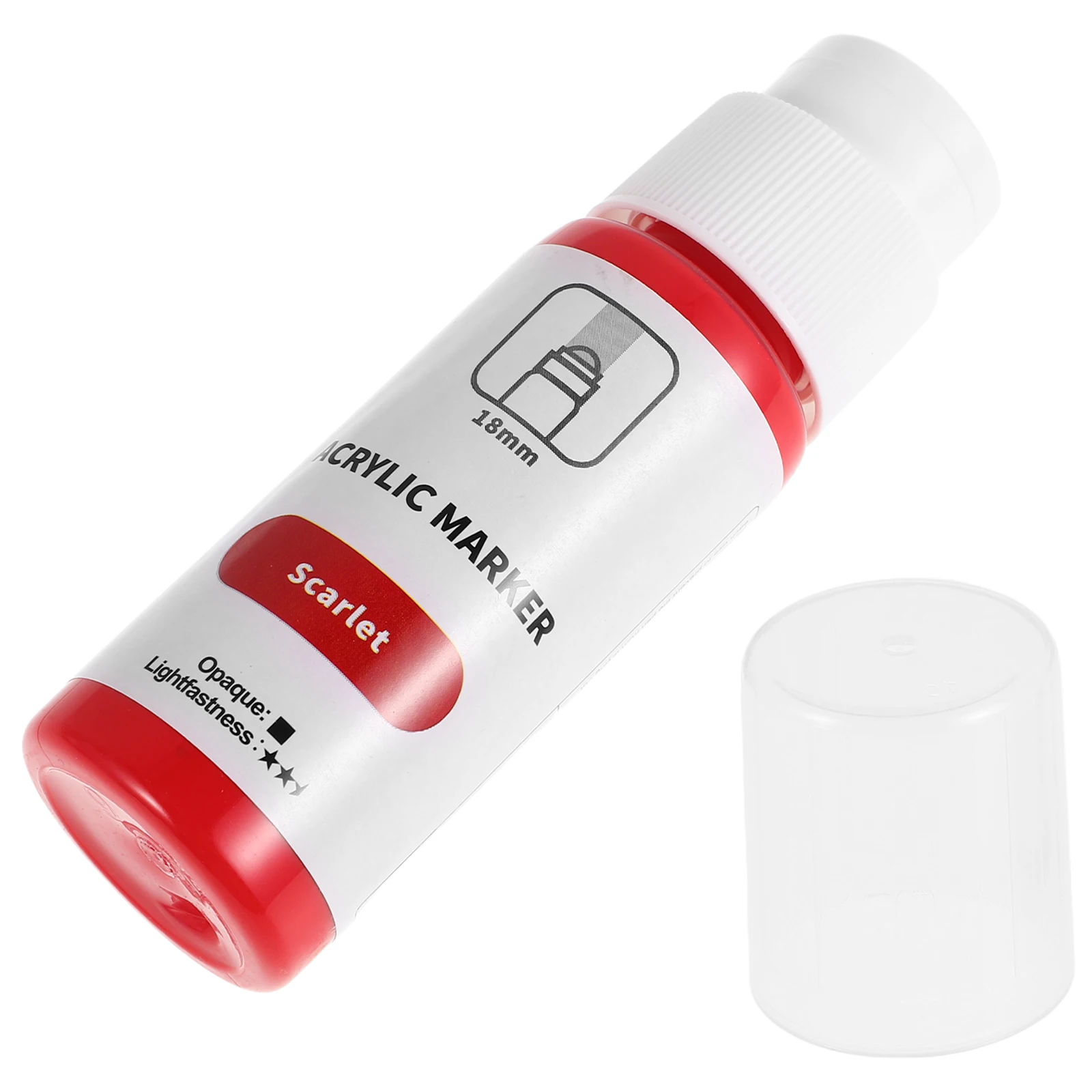 

Маркеры с акриловой краской, круглый наконечник, постоянный водонепроницаемый плакат, инструменты для граффити для камней, холст, знаки, бирка, красный цвет