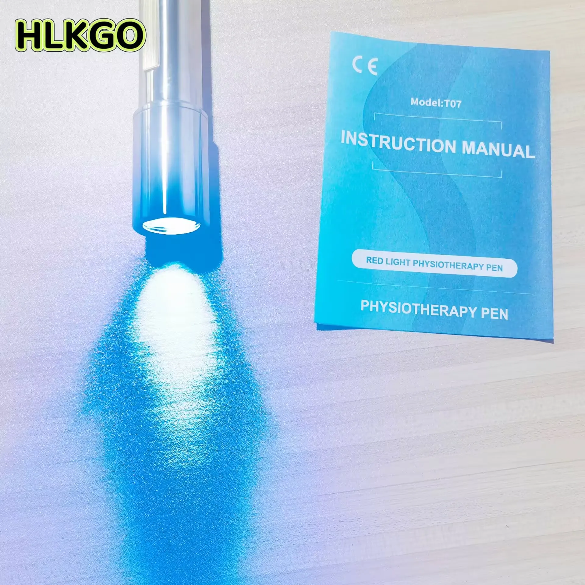 

Portable Red Light Therapy Torch, 630nm 660nm 850nm LED Handheld Device for Muscle & Joint Pain Relief Treatment