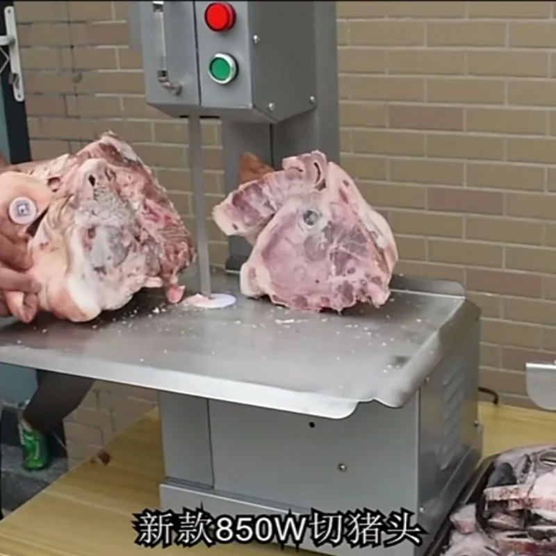 Pork Ribs Frozen Meat/Lamb/Beef Trotters Bone Steak Cutting Machine