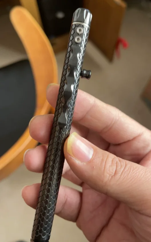 Used EDC Fellhoelter tactical pen all zirconium alloy accessories fitget decompression toy
