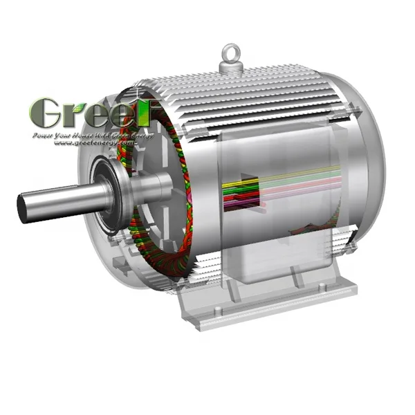 200Kw Low Torque Low Noise Generador Elico Controlador De Imanes Permanentes