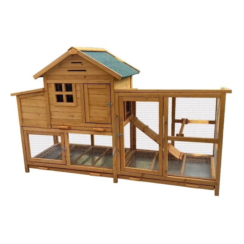 

Outdoor large wooden chicken coop chicken coop egg laying chicken coop pigeon