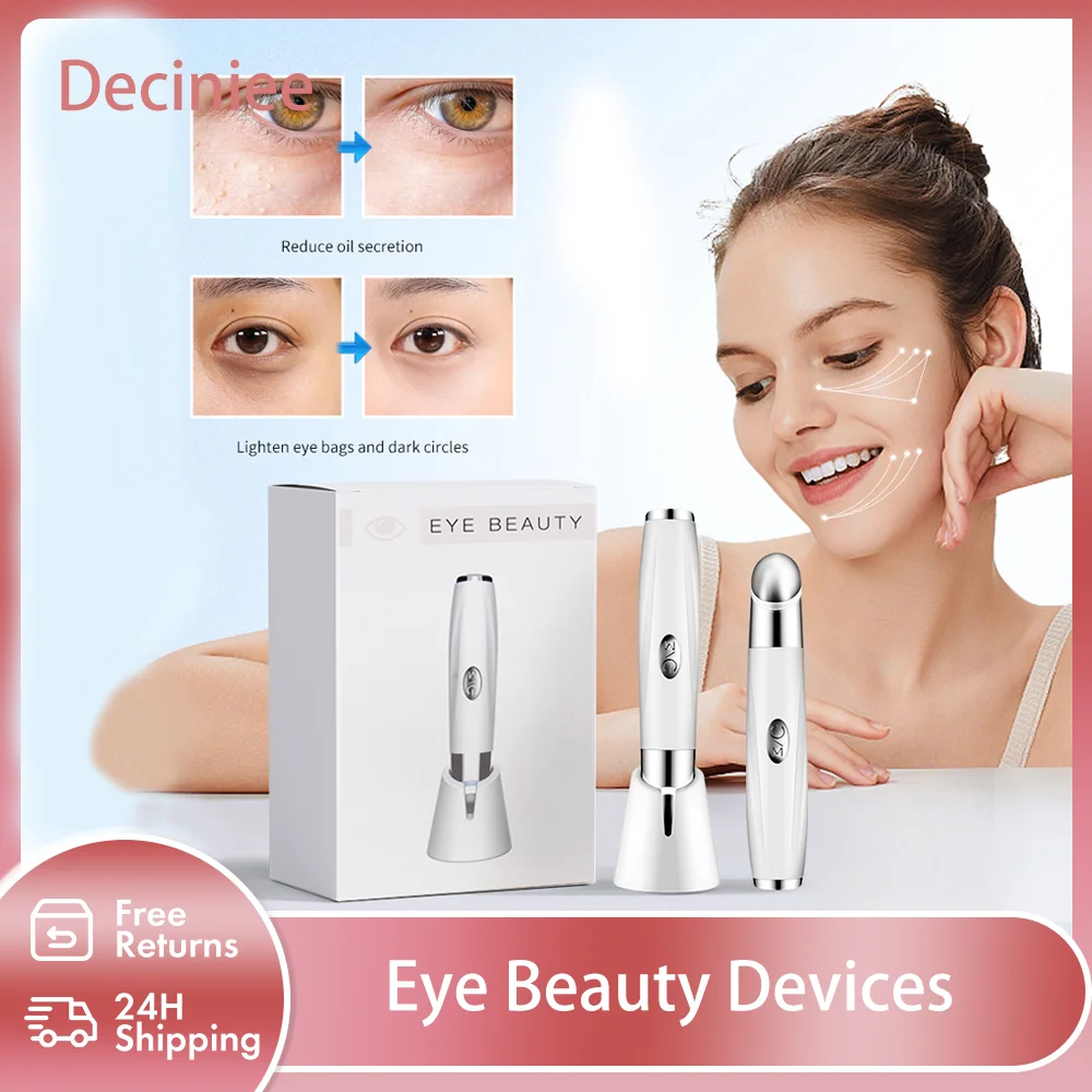 

Eyes And Lip Massage Stick 42℃ Constant Temperature Vibration Eye Massager Lighten Dark Circle Anti-wrinkle Eye Bags Remover