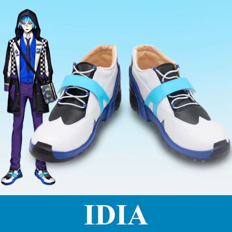 

Game Twisted Idia shroud Cosplay Shoes Wonderland ignihyde Idia Cosplay Shoes For Hallowmas Party Adult Women Men Role Play