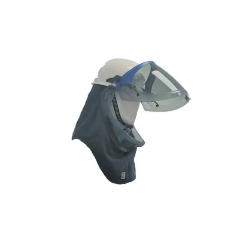 High-voltage protective helmets for power maintenance and electrical work during live operations