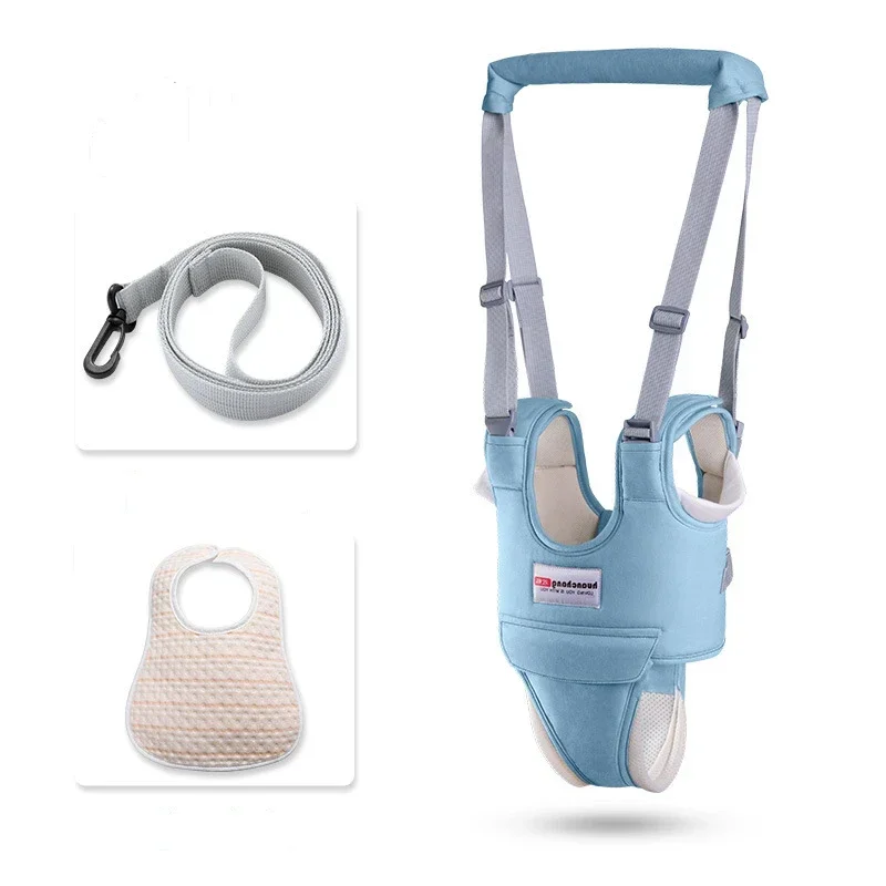 Cintura da passeggio per l'apprendimento del bambino Girello per bambini Corda per bambini Ragazzo Ragazza Sedile da passeggio Cintura anticaduta Artefatto per corda di trazione per bambini a doppio uso