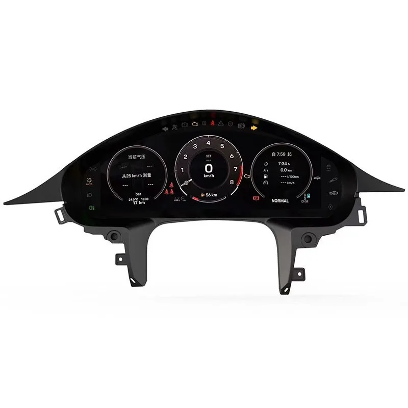 

Dual-screen interaction for LCD meters dedicated to car modification