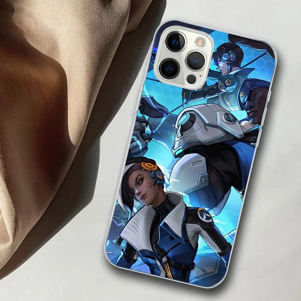 Популярный игровой коврик для мыши O-Overwatch Ow для iPhone 15 14 11 12 13 Mini Pro XS Max Cover 6 7 8 Plus X XR SE 2020, чехол