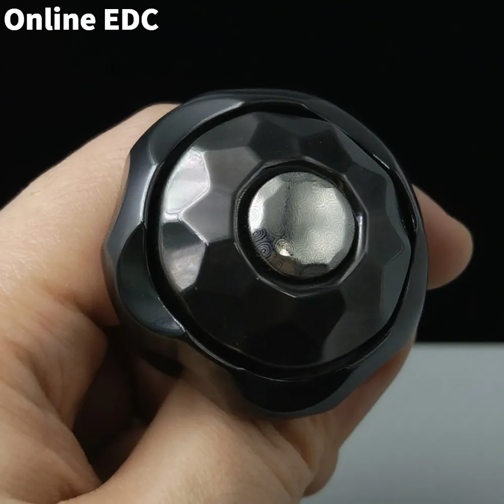 Jouets EDC d'occasion ROGUE EDC champignon Zirconium noir Fidget Spinner jouet anti-Stress accessoires de bureau