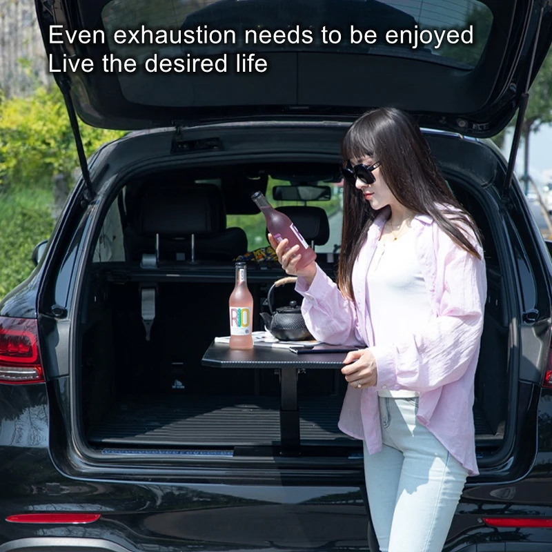 

Portable quick loading car small table board, trunk dining table, computer table, foldable dining table, car outdoor use