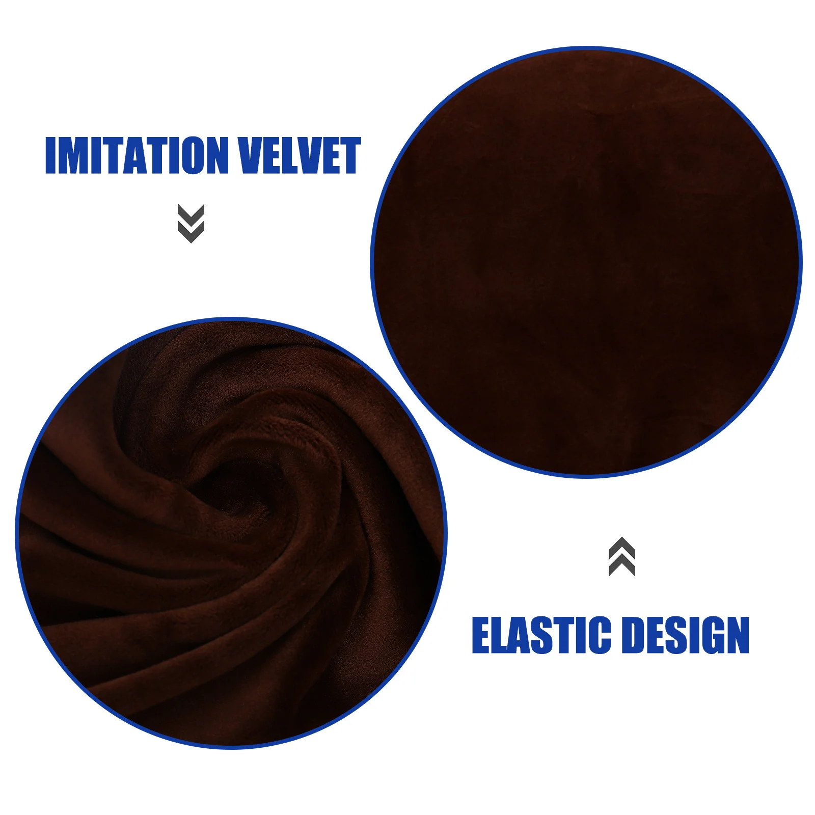 

2Pcs Comfortable Touch Sofa Armrest Covers Skinfriendly Couch Arm Protectors Elastic Armrest Covers Sofa Armchair Slipcover