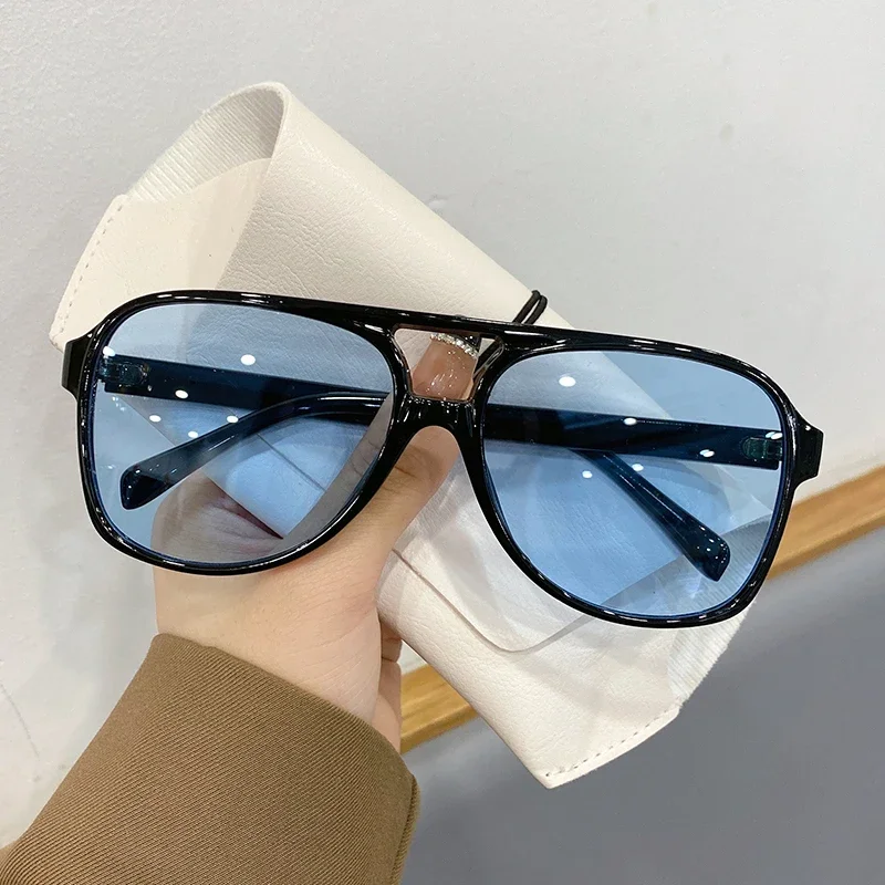 KAMMPT Vintage Pilot Sunglasses Man Woman 2022 Fashion Popular Ins Shades Luxury Brand Designer Male Female Driving Eyewear