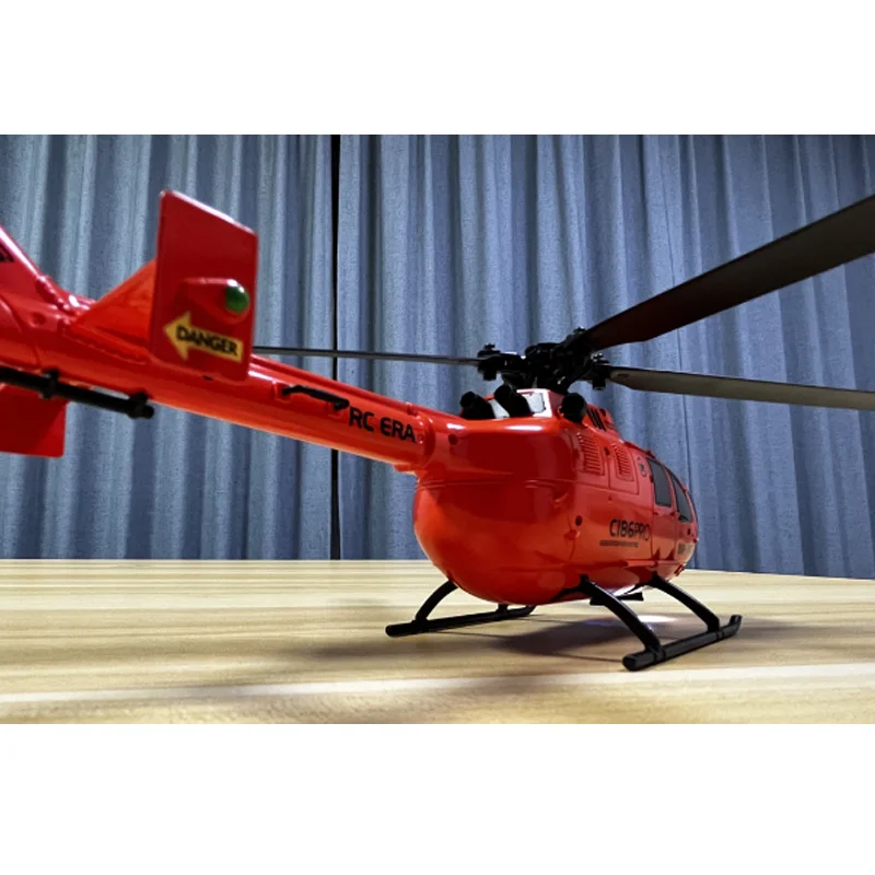 Helicóptero modelo de controle remoto série rc c186, simulação não tripulada, aeronave de combate, hélice única, presente resistente a quatro quedas