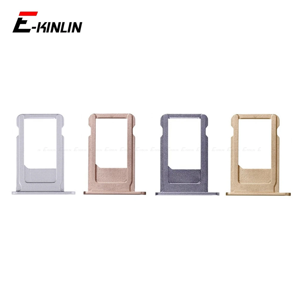 For iPhone 6 6S Plus Sim Card Tray Slot Holder Adapter Repair Parts