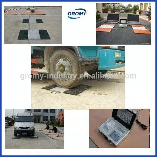 Thickening Industrial Electronic Mini Weighbridge Farm Truck Weighing Scale Axle Weigher 15t 30t 50t