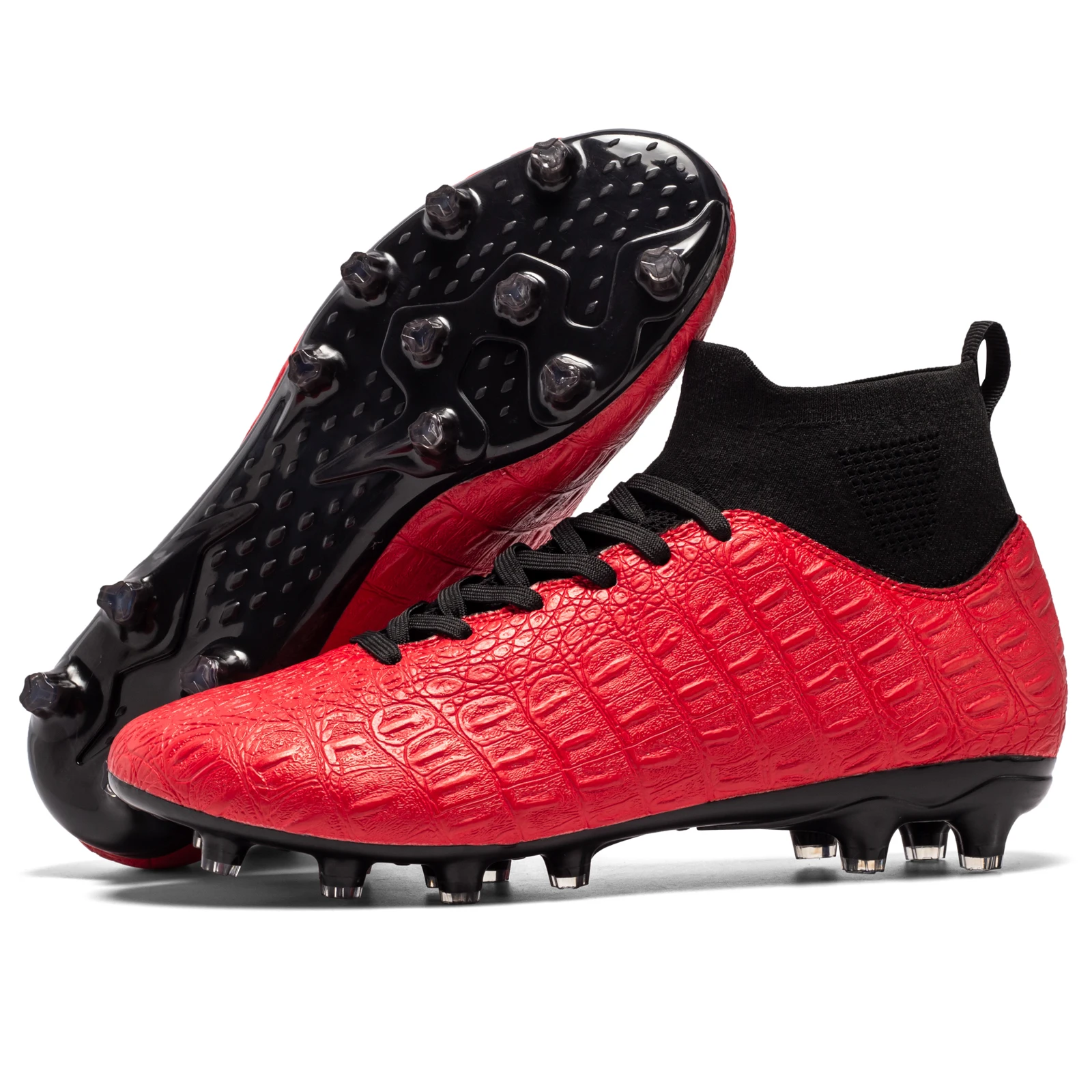 2026 Unisex Youth Soccer Cleats Lightweight Football Shoes For Match Training Enhanced Grip Durable FG Comfortable Breathable