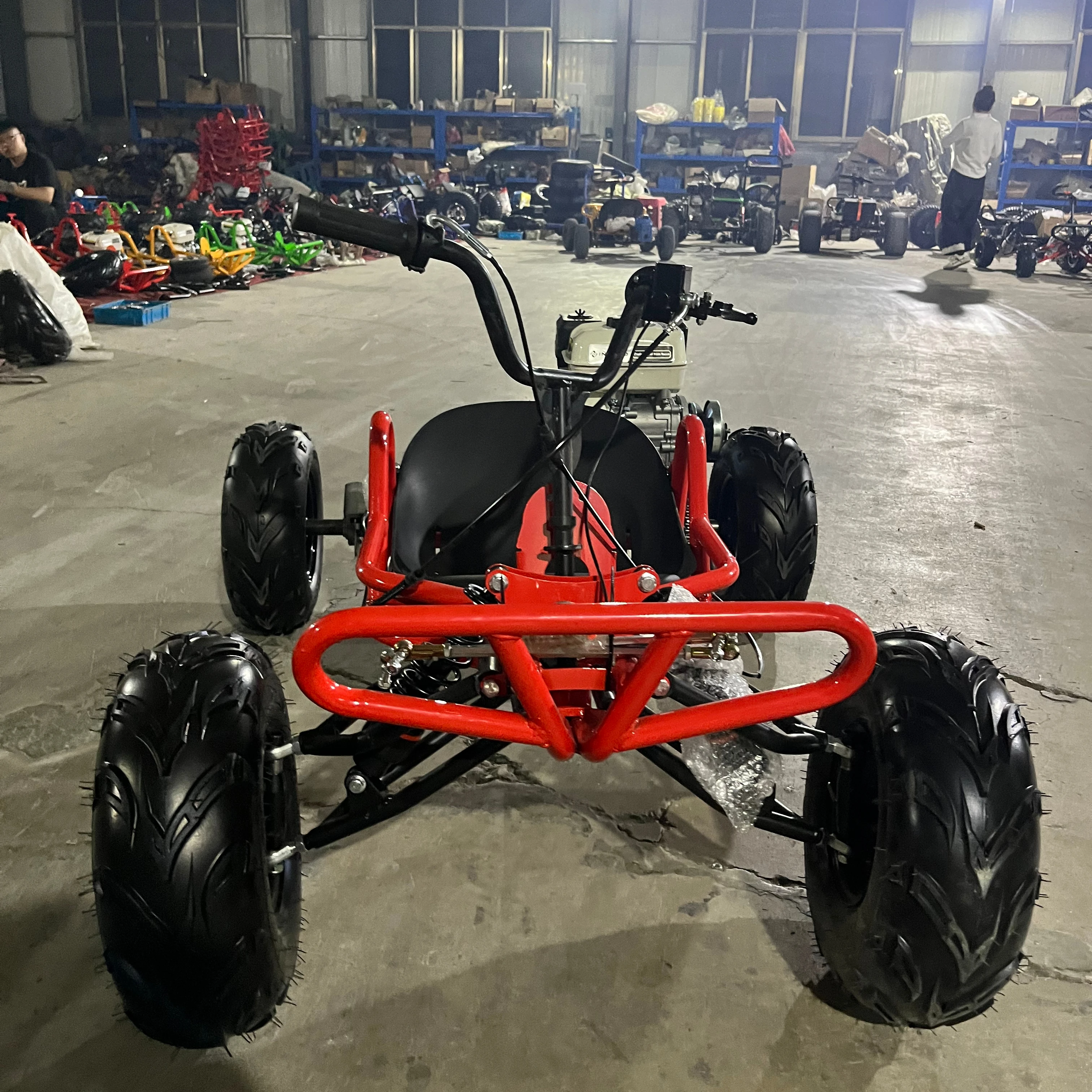 

212cc 4 Stroke 8 Inch Wheel Mini Drift Go Kart Outdoor Chain Drive Gas-Fueled ForAdults And Children Drivers