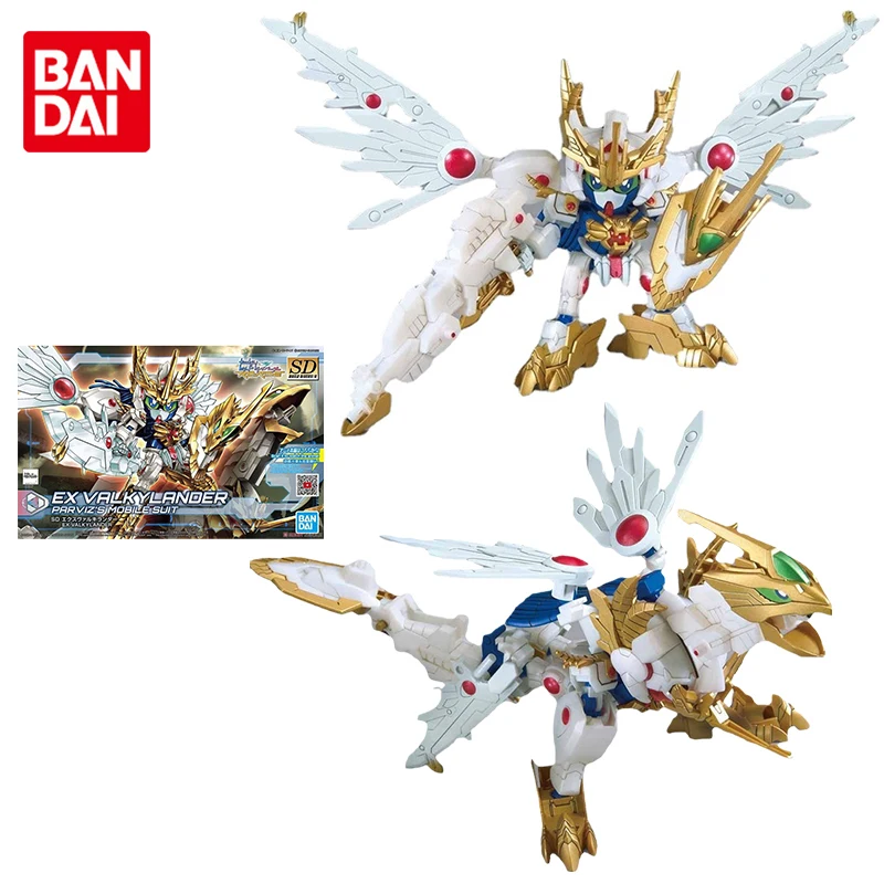 

Bandai Gundam Model Kit Anime Figure SDBD:R 26 EX Valkylander Genuine Gunpla Robot Model Action Toy Figure Toys for Children