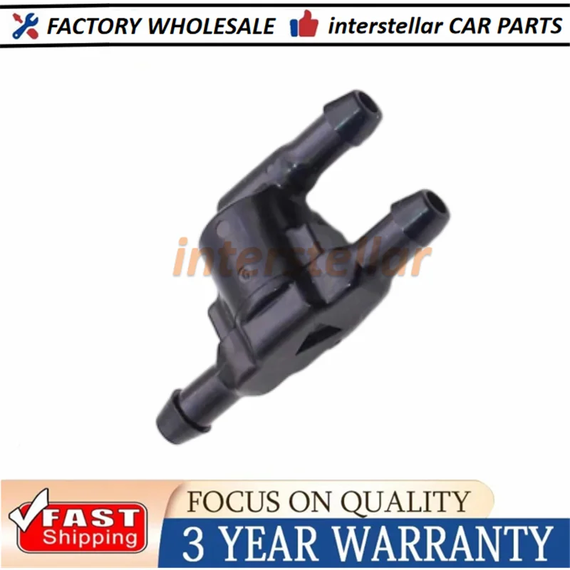 1PC Black Plastic Wiper Washer Windshield Check Valve Right for Toyota Corolla Scion 8532128020 85321-28020 High Quality