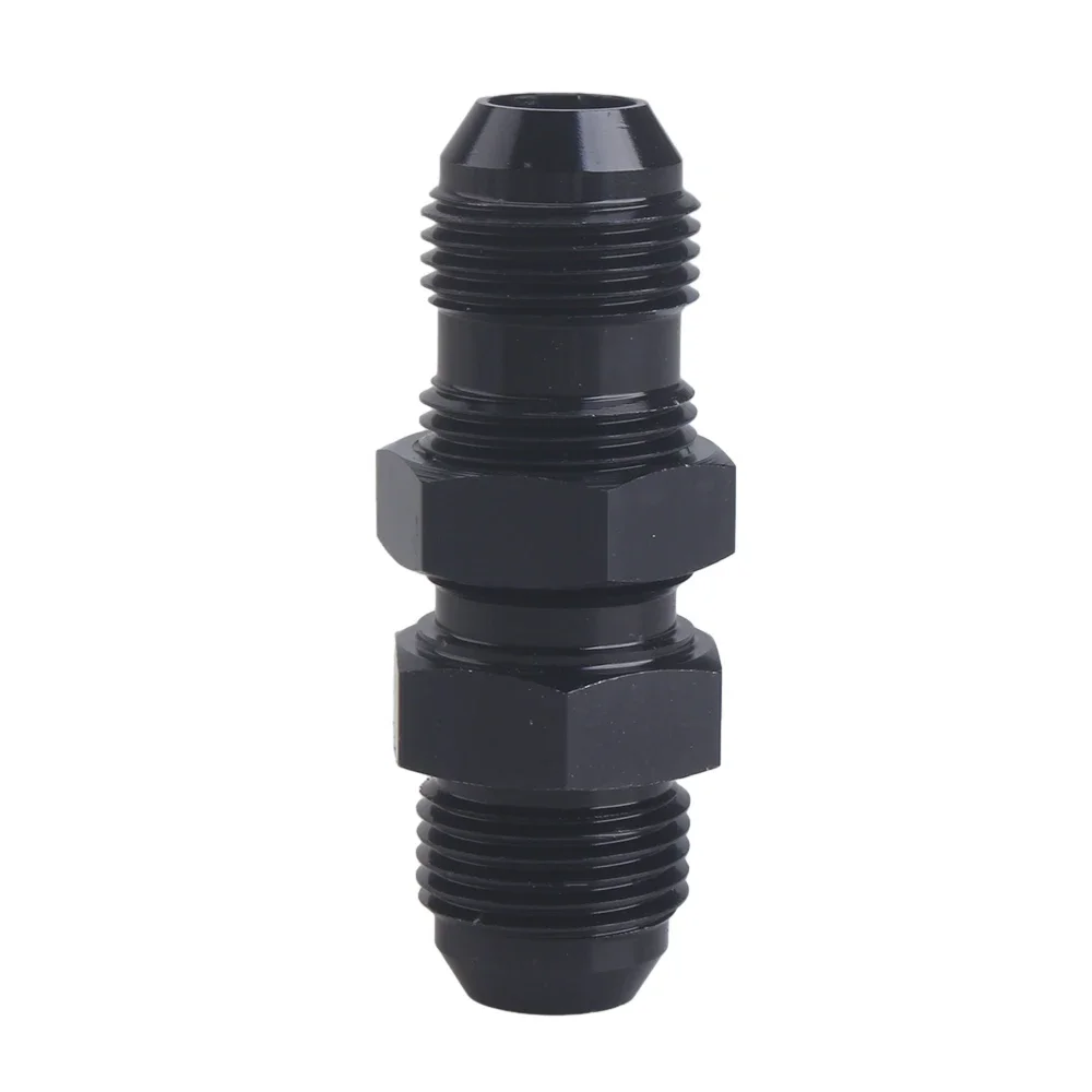 0 stopni 90 stopni AN6 AN8 AN10 Adapter złączki grodziowej 6AN 8AN 10AN Złączka do drutu Tab Rr Aluminium Czarny — zdjęcie 4