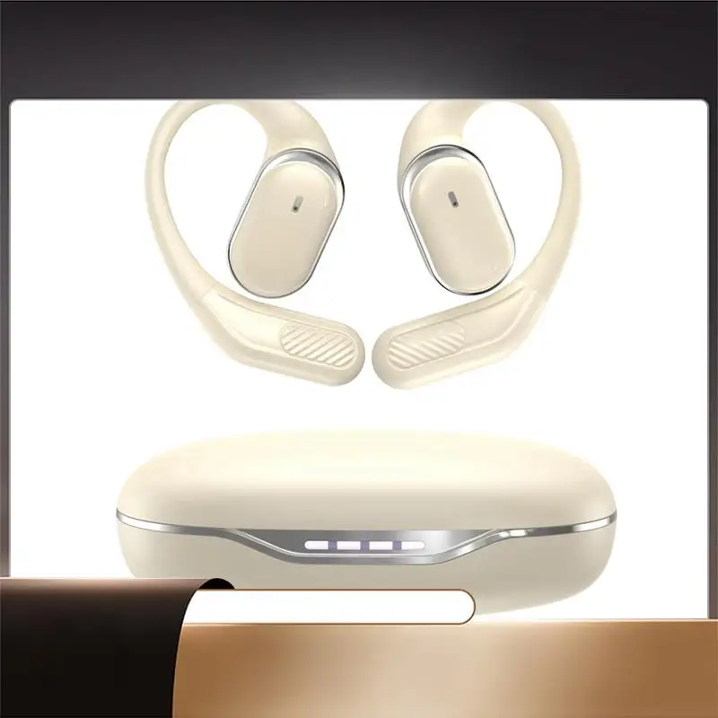 

Беспроводные наушники с интеллектуальным цифровым шумоподавлением и воздушной проводимостью, Bluetooth-наушники со сверхдлительным сроком службы батареи-X64A