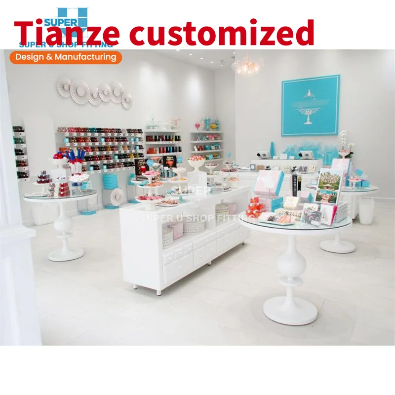 

(customized)Bespoke Retail Candy Counter Display Showcase Candy Store Interior Design Sweet Commercial Merchandising Candy Shop