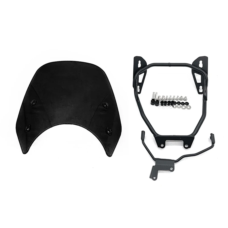 GB350 GB350S Motorcycle Front Windscreen Windshield Fly Screen Shield Wind Deflector Bracket Holder For Honda GB 350S 2023-2024