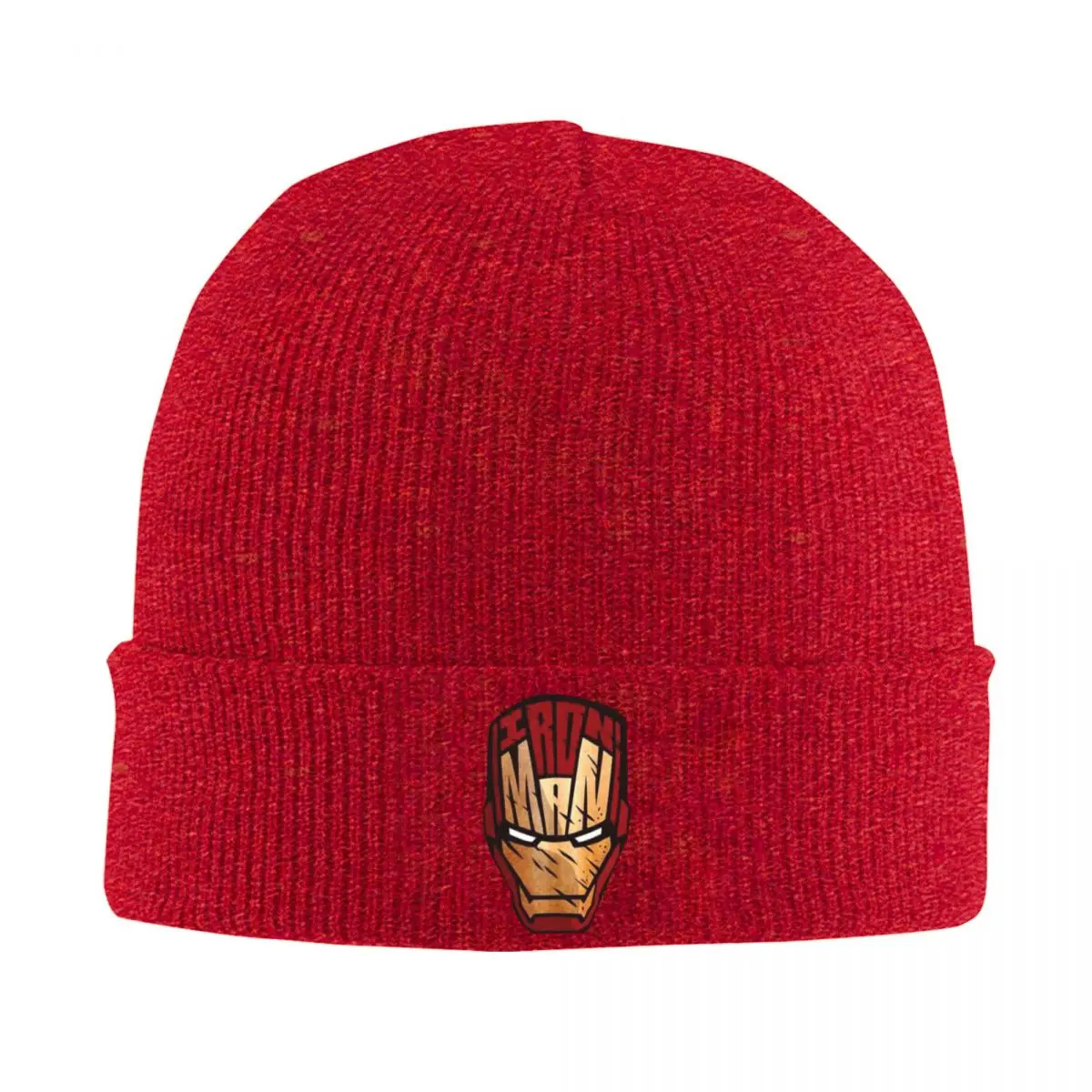 Iron Man Marvel Hero Bonnet Hats Beanie Hats Graphic Skullies Beanies Autumn Winter Casual Men Women Outdoor Sport Head Wrap Cap