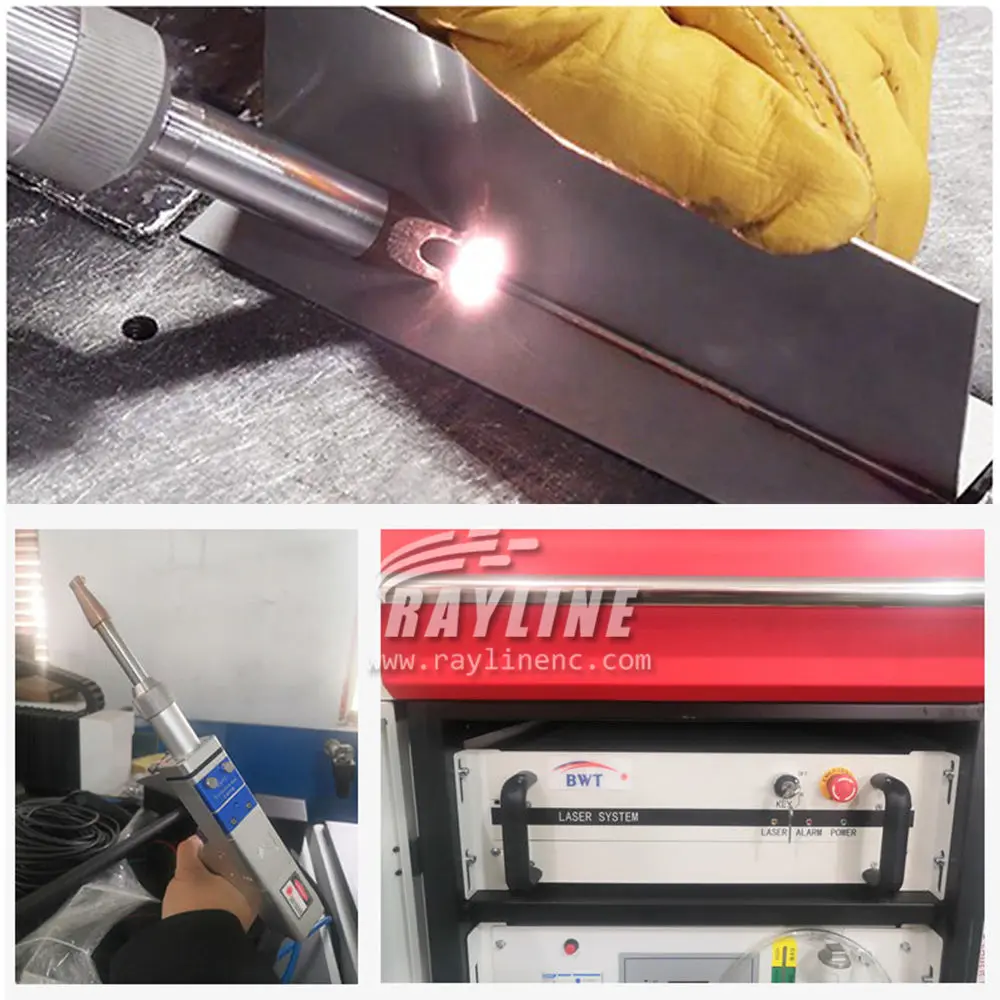 Mesin pembersih genggam laser serat Laser, mesin pembersih Las 1000w 1500w 2000w 3000w untuk logam Stainless Steel aluminium