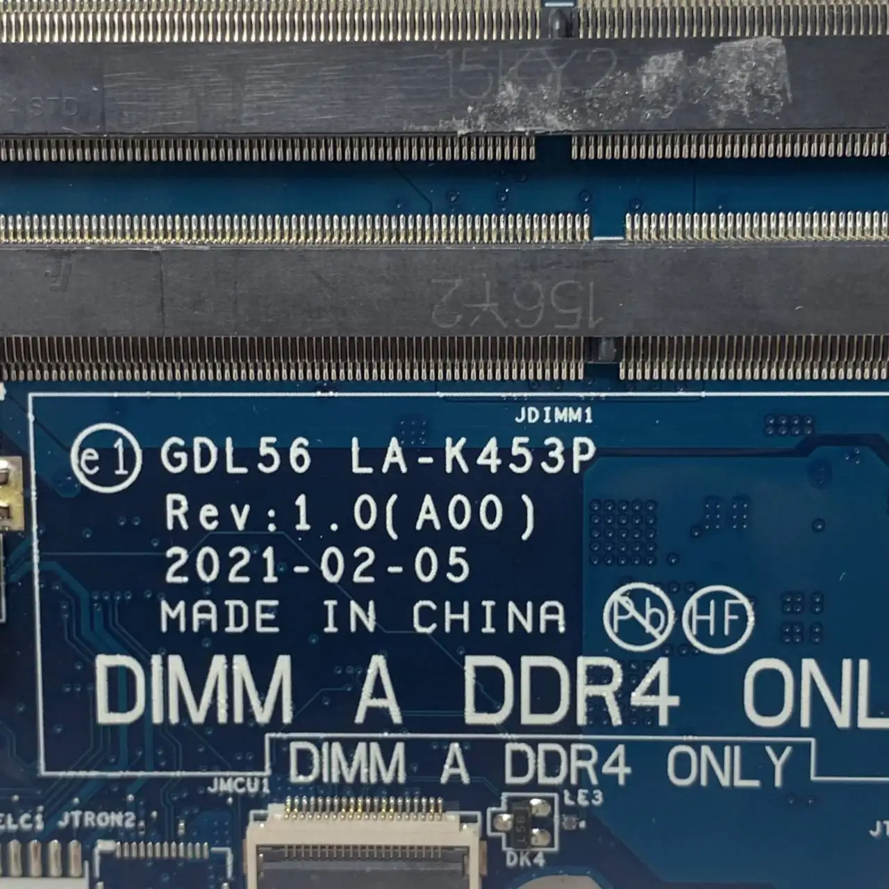 CN-09YV3R 09YV3R 9YV3R для DELL G15 5515 материнская плата GDL56 LA-K453P с Ryzen 7 5800H CPU GN20-E3-A1 RTX3060 100% Протестировано хорошо