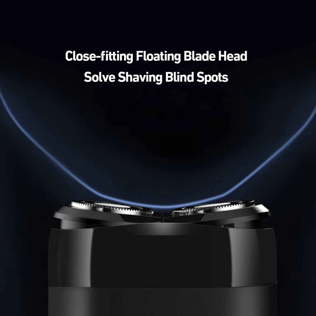 Xiaomi Mi S100 Electric Shaver IPX7 Waterproof 7200RPM Dual Floating Head Wet/Dry Shaving Type-C Fast Charge 90min USB Razor image 5