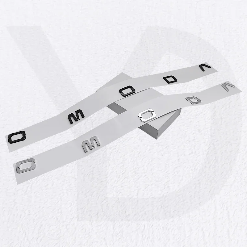 1 قطعة ثلاثية الأبعاد ABS ملصقات صندوق السيارة التصميم لشيري أومودا C5 5 FX 2023 2024 2005-2025 شعار شعار حروف اكسسوارات