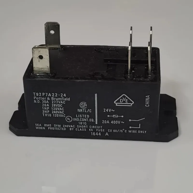 

Free shiping wholesale 10pcs/lot relay T92P7A22-24