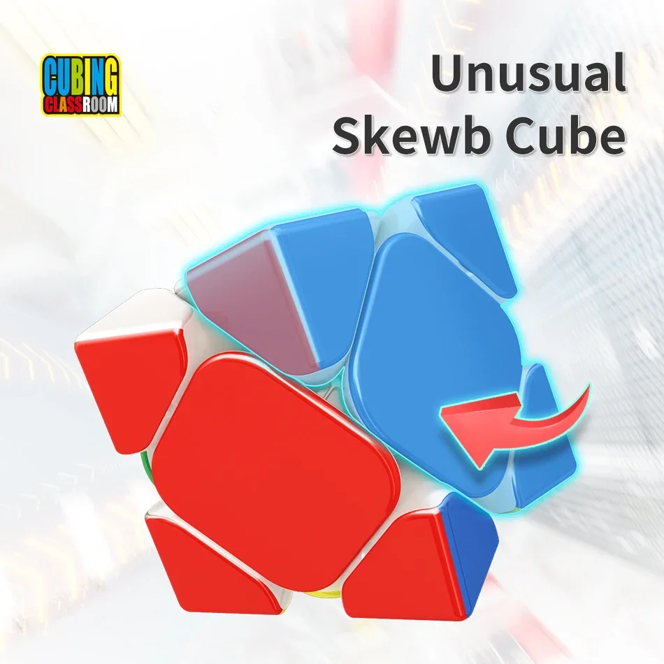 [Socube] Moyu RS Skewb Magnetic Skewb Magic Speed Cube Skewb Professional Puzzle for Competition Cube Classroom Educational Toy