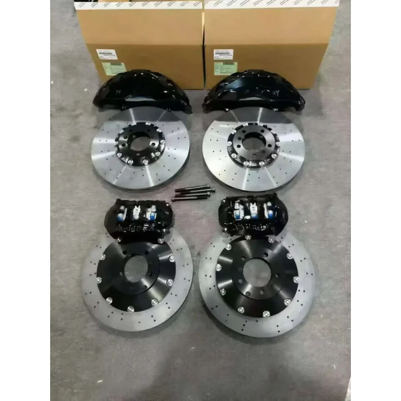 Big Brake Caliper Kit Front 10N Rear 4 Pot with Steel Disc Rotor for Luxury SUV Sedan High Performance Braking System
