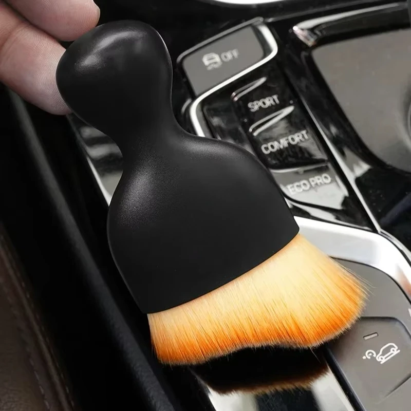Multipurpose Soft Bristle Cleaning Brush Great for Air Conditioning Outlet Dusting and Car Interior Plastic Surface Dust Removal