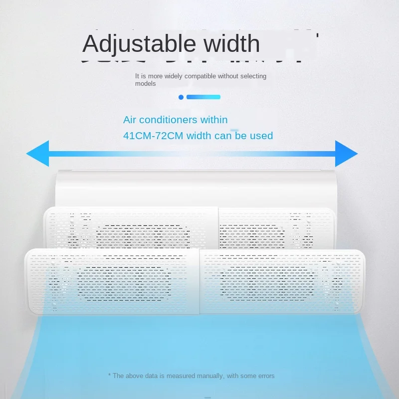Vanzlife-エアコンの防風,防風,防風,防風ボード,家庭用ウィンドデフレクター,冷気デフレクター,フィルター
