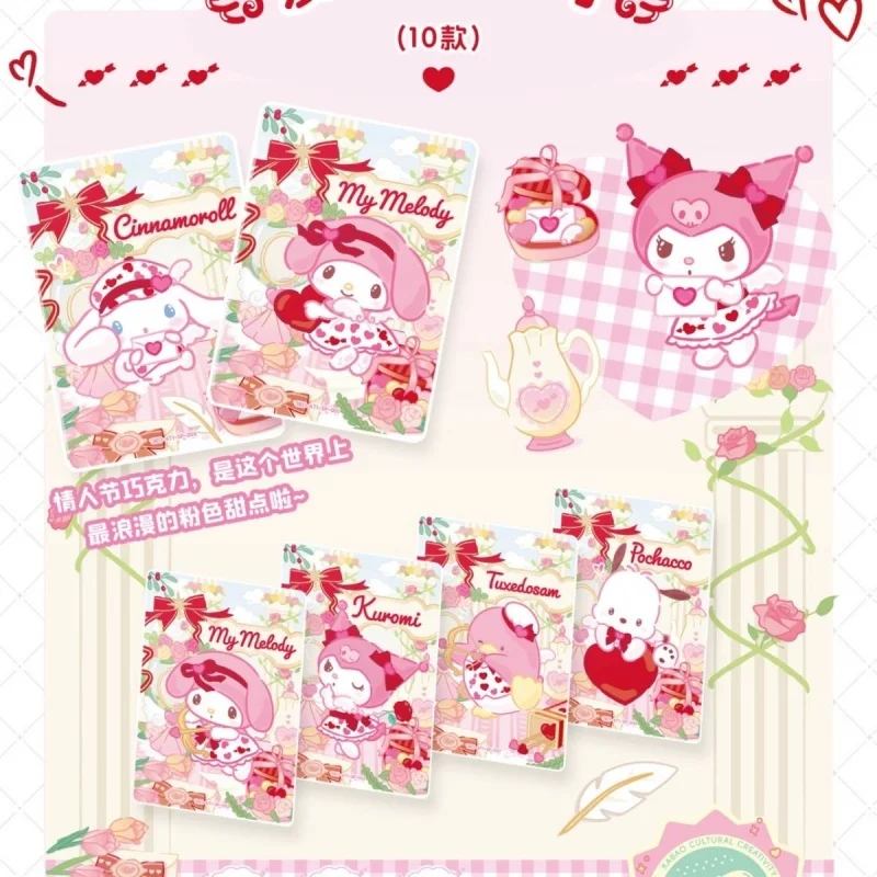 KABAO Original Anime Sanrio Kuromi Hello Kitty Glitzerkarte Cartoon My Melody Sammelkartenspiel Spielzeug für Fans zum Sammeln von Geschenken – Detail 38