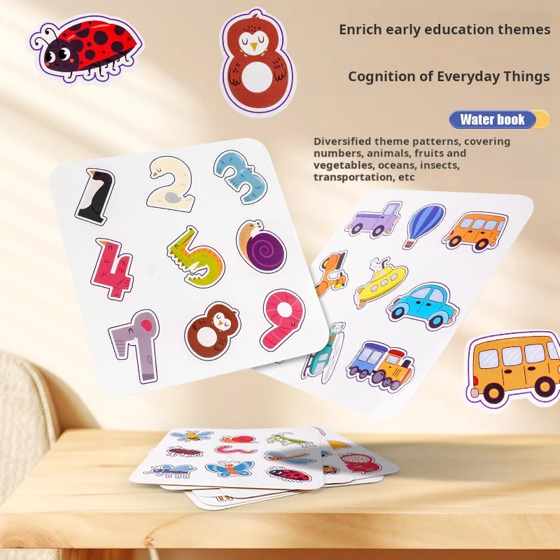 Magical Water Painting Book Cloth Book Repeated Doodling And Toys Early Education Enlightenment In Kindergarten