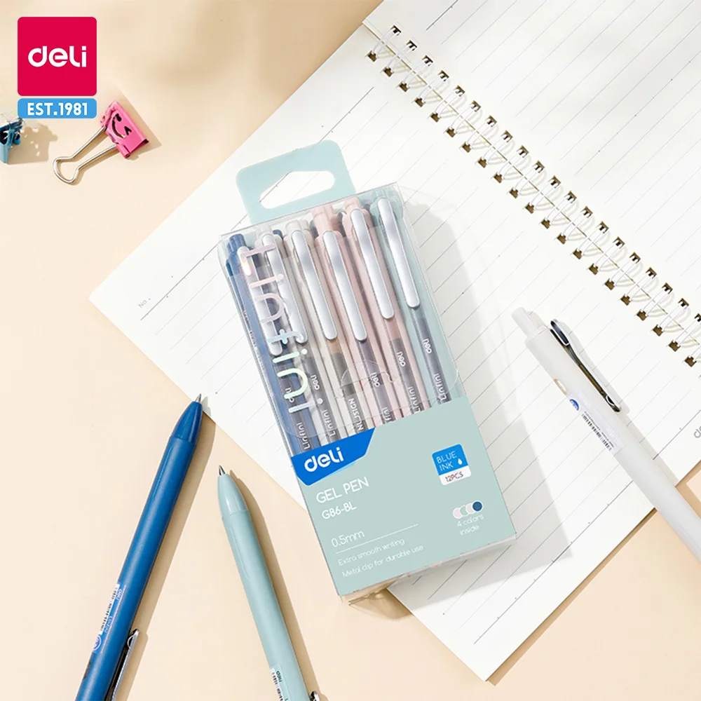 BIC - Set 3 Penne A Sfera Bic Cristal Large Inchiostro Blu Medium Punta 1,6 Mm