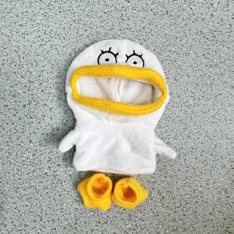 17 سنتيمتر دمية قطيفة صغيرة الملابس الزي اكسسوارات لكوريا Kpop Exo Labubu المعبود الدمى زوجين كلية الشارع سترة الملابس #5