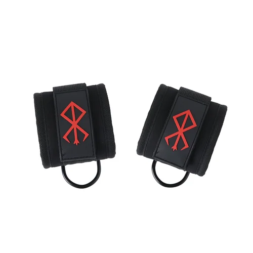 Imagen 2 del producto Correas de tobillo Anime Berserk para máquina de cables (2 piezas) - Equipo de entrenamiento de gimnasio - Accesorio de polea para piernas, correas para retroceso